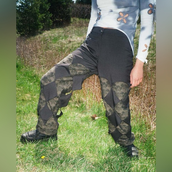 J Kim Lattice Pant - Picture 6 of 8